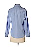 Ann Taylor LOFT 100% Cotton Blue Long Sleeve Button-Down Shirt Size S (petite) - photo 2