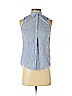 American Living 100% Cotton Blue Sleeveless Button-Down Shirt Size S (petite) - photo 1
