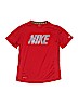 Nike 100% Polyester Red Active T-Shirt Size L (kids) - photo 1