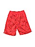 Nike 100% Polyester Print Red Athletic Shorts Size 6 - 7 - photo 2