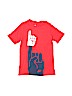 Nike 100% Cotton Red Short Sleeve T-Shirt Size S (kids) - photo 1