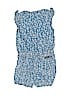 Joe's Jeans Floral Chambray Blue Romper Size 4T - photo 2
