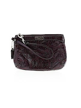 Coach Factory Leather Wristlet