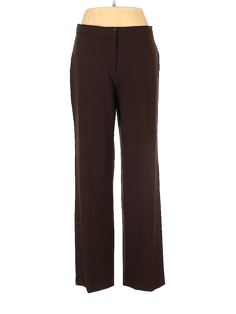 David Dart Solid Brown Dress Pants Size 12 - 75% off | thredUP