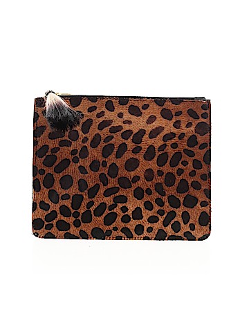 MORGAN PARISH Leather Clutch (view 1)