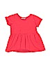 Hanna Andersson 100% Cotton Red Short Sleeve Top Size 110 cm / US 5-6 - photo 1