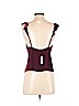 Victoria's Secret 100% Polyester Burgundy Sleeveless Top Size S - photo 2