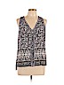 Rebecca Taylor 100% Rayon Purple Sleeveless Blouse Size 10 - photo 1