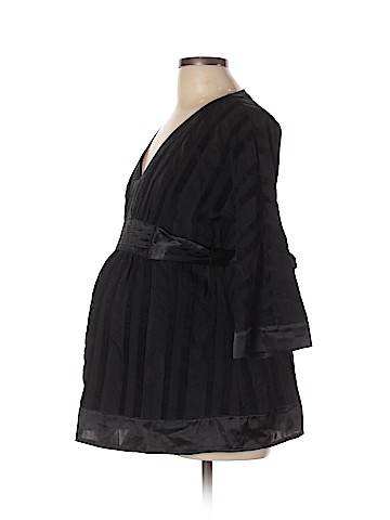 Mimi Maternity 3/4 Sleeve Blouse (view 1)