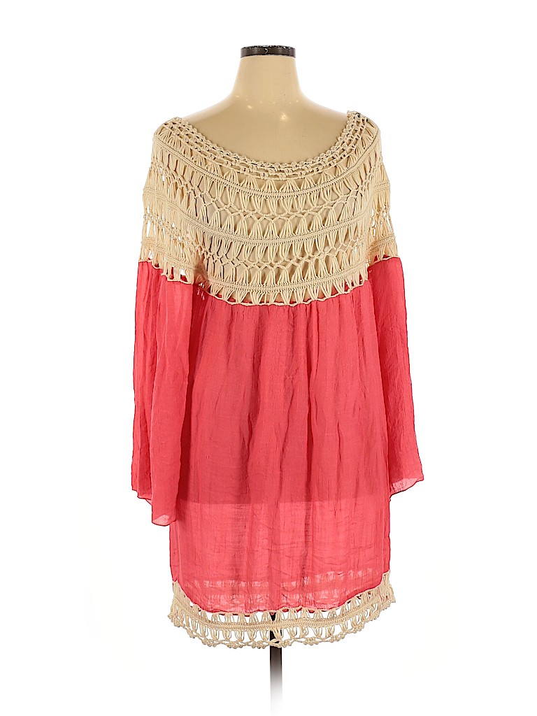 Assorted Brands Pink Casual Dress Size 1X - 2X - photo 1