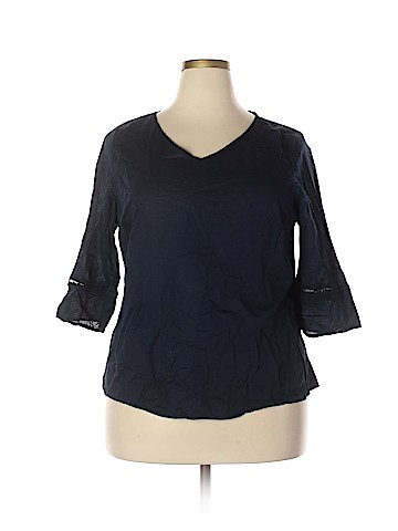 Lane Bryant Outlet 3/4 Sleeve Blouse (view 1)