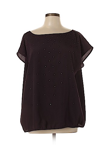 Ann Taylor LOFT Outlet Short Sleeve Blouse (view 1)