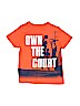 Crazy 8 100% Cotton Orange Short Sleeve T-Shirt Size 10 - 12 - photo 1