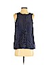 Madewell 100% Silk Blue Sleeveless Silk Top Size XS - photo 1