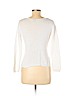 J.jill 100% Mercerized Cotton White Pullover Sweater Size M (petite) - photo 2