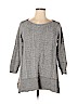 Eight Eight Eight 100% Cotton Gray Pullover Sweater Size 1X - photo 1