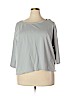 Purejill 100% Cotton Gray Sweatshirt Size 2X - photo 1