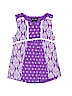 Lucky Brand 100% Cotton Purple Dress Size 6 - photo 1