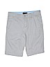 Nautica 100% Cotton Solid Gray Khaki Shorts Size 12 - photo 1