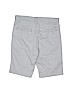 Nautica 100% Cotton Solid Gray Khaki Shorts Size 12 - photo 2