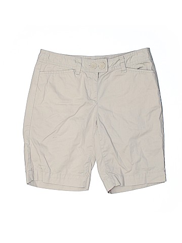 Ann Taylor LOFT Outlet Khaki Shorts (view 1)