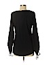 Lucky Brand Black Long Sleeve Blouse Size M - photo 2