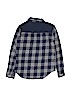NFL 100% Cotton Checkered-gingham Blue Long Sleeve Button-Down Shirt Size M (youth) - photo 2