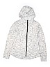 Danskin Now White Zip Up Hoodie Size 8 - photo 1