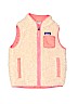 Patagonia 100% Polyester Tan Faux Fur Vest Size 4T - photo 1