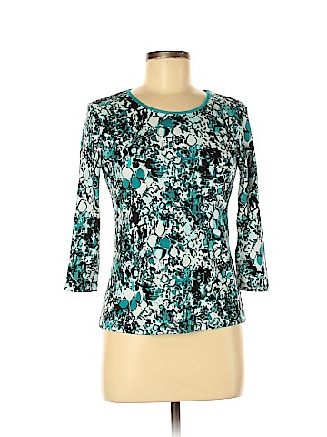 JM Collection 3/4 Sleeve Top (view 1)