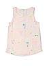 Crewcuts 100% Cotton Pink Tank Top Size 4 - 5 - photo 1