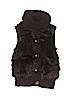 Gap Kids Brown Faux Fur Vest Size 6 - 7 - photo 1