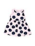 Carter's 100% Cotton Polka Dots Pink Dress 9-12 MO / 12 MO - photo 1