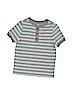 Old Navy 100% Cotton Gray Short Sleeve Henley Size 3T - photo 1