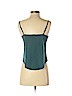 Ann Taylor 100% Polyester Teal Tank Top Size S (petite) - photo 2