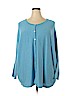Purejill 100% Cotton Blue Cardigan Size XL - photo 1