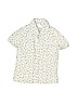 The Children's Place White Short Sleeve Button-Down Shirt Size 8 - photo 1