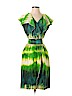 Etcetera 100% Silk Green Casual Dress Size 4 - photo 1