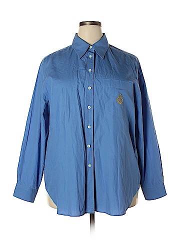Lauren by Ralph Lauren Long Sleeve Button-Down Shirt (view 1)