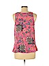 Ann Taylor LOFT 100% Polyester Pink Sleeveless Blouse Size M (petite) - photo 2