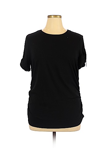 MICHAEL Michael Kors Short Sleeve Blouse (view 1)