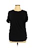 MICHAEL Michael Kors Black Short Sleeve Blouse Size XL - photo 1