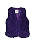 Justice Solid Purple Vest Size 7 - 8 - photo 1