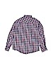 pd&c 100% Cotton Checkered-gingham Blue Long Sleeve Button-Down Shirt Size 8 - photo 2