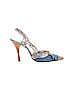 GF Ferre Blue Heels Size EU 37 1/2 - photo 1