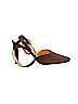 Ann Marino Brown Heels Size 7 - photo 1