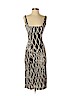 Diane von Furstenberg 100% Silk Brown Cocktail Dress Size 4 - photo 1
