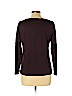 Ann Taylor LOFT Brown Long Sleeve Top Size L (petite) - photo 2