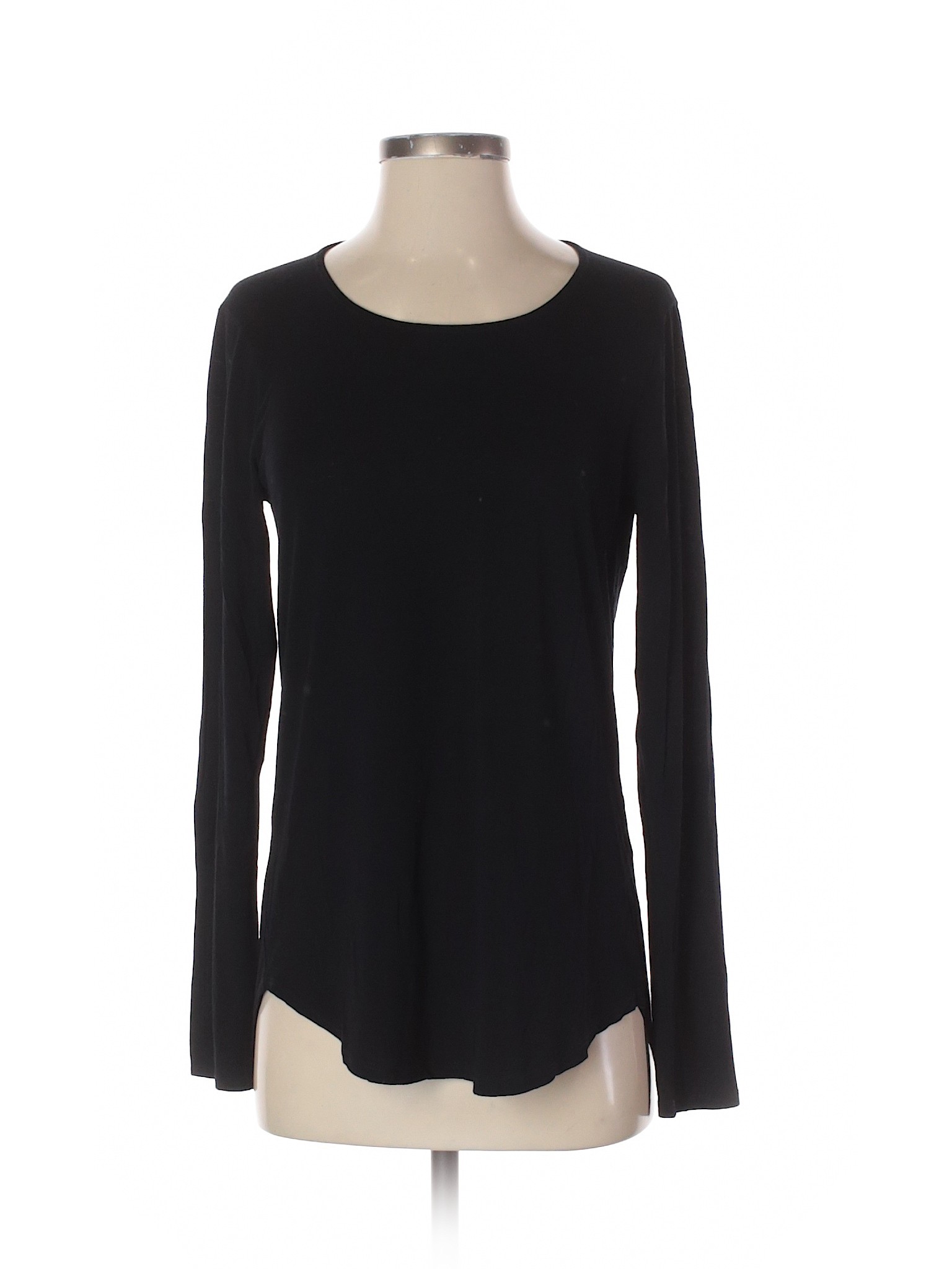 Michael Stars Women Black Long Sleeve Top S | eBay