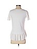 Ann Taylor LOFT White Short Sleeve Top Size XS (petite) - photo 2